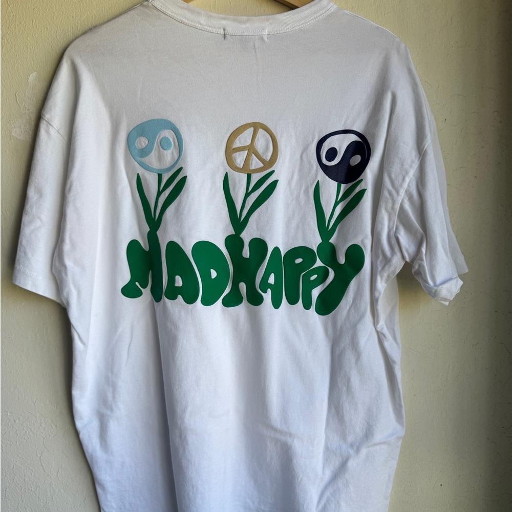 Madhappy Kids White Graphic T-Shirt
